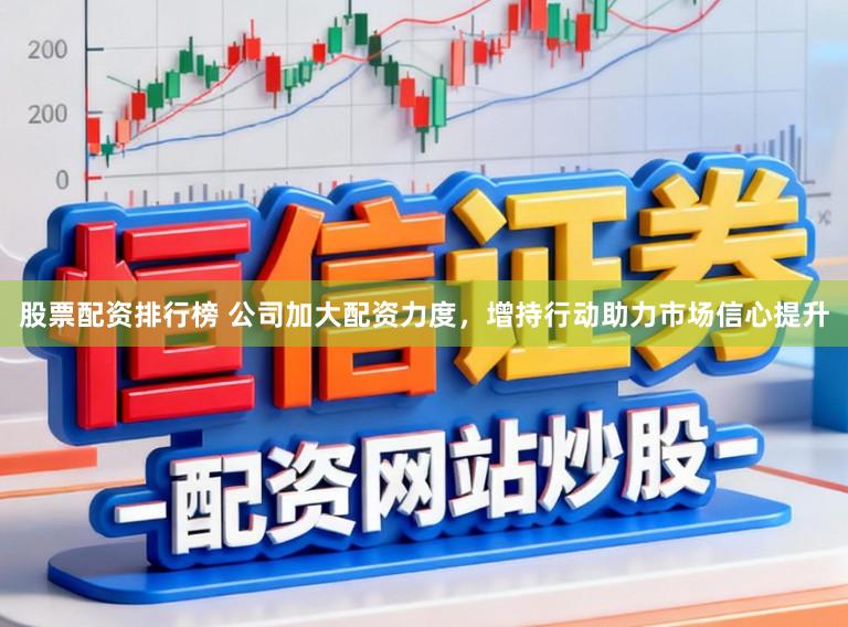 股票配资排行榜 公司加大配资力度,增持行动助力市场信心提升