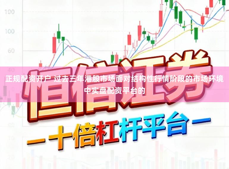 正规配资开户 过去三年港股市场面对结构性行情阶段的市场环境中实盘配资平台的