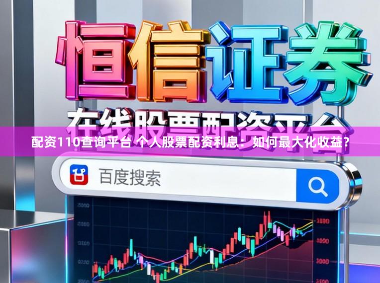 配资110查询平台 个人股票配资利息：如何最大化收益？